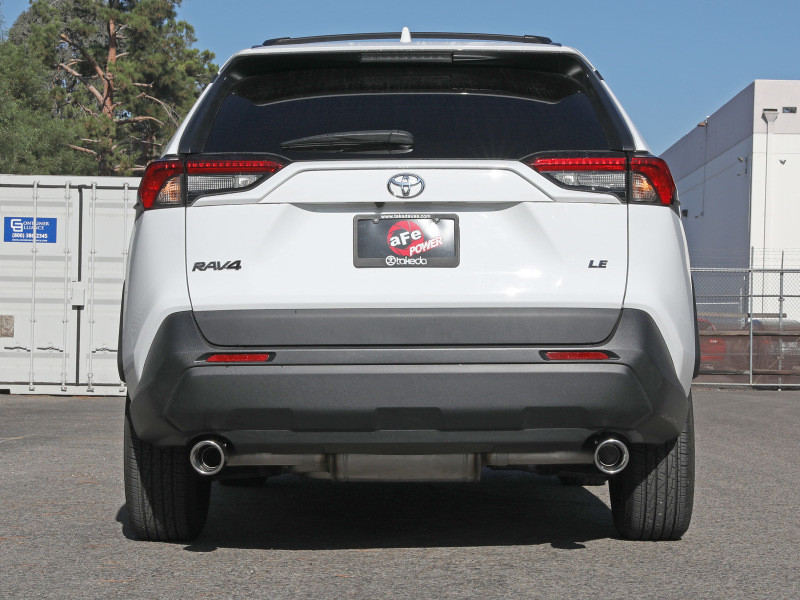 aFe Power 19-21 Toyota RAV4 L4-2.5L Takeda 304 SS Cat-Back Exhaust w/ Polished Tip - 49-36053-P