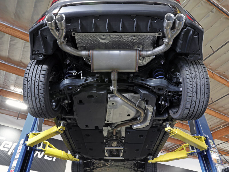 aFe 19-21 Lexus UX200 Takeda 2in - 2.5in. 304 SS Cat-Back Exhaust System w/ Black Tip - 49-36054-B