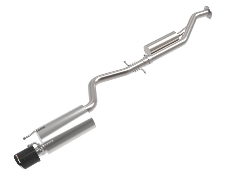 aFe Lexus IS300 01-05 L6-3.0L Takeda Cat-Back Exhaust System- Carbon Fiber Tip - 49-36058-C