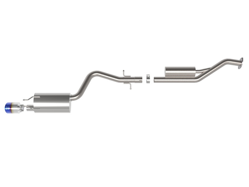 aFe Lexus IS300 01-05 L6-3.0L Takeda Cat-Back Exhaust System- Blue Tip - 49-36058-L