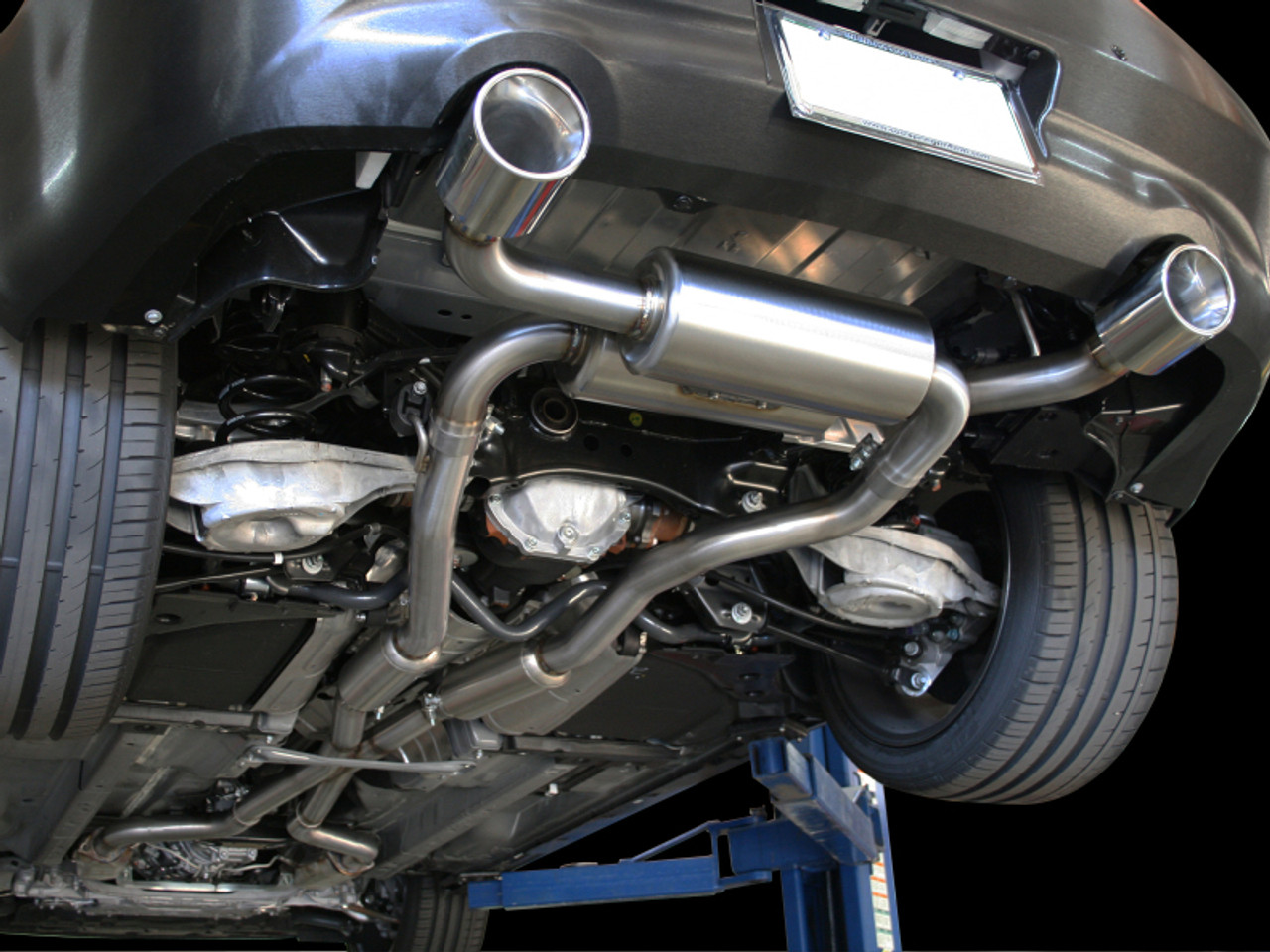 aFe Takeda 2-1/2in 304SS Cat-Back Exhaust Infiniti G37 08-13/Q60 14-15 V6-3.7 w/ Polished Tips - 49-36103-P