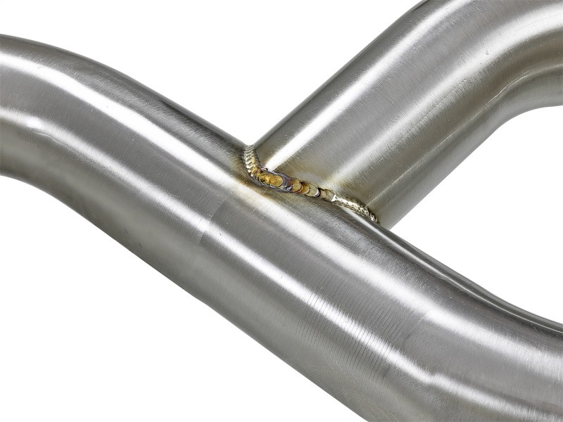 aFe MACHForce XP 08-13 BMW 135i L6-2.0L N54/N55 3in. 304 SS Axle-Back Exhaust w/Polished Tips - 49-36302-P