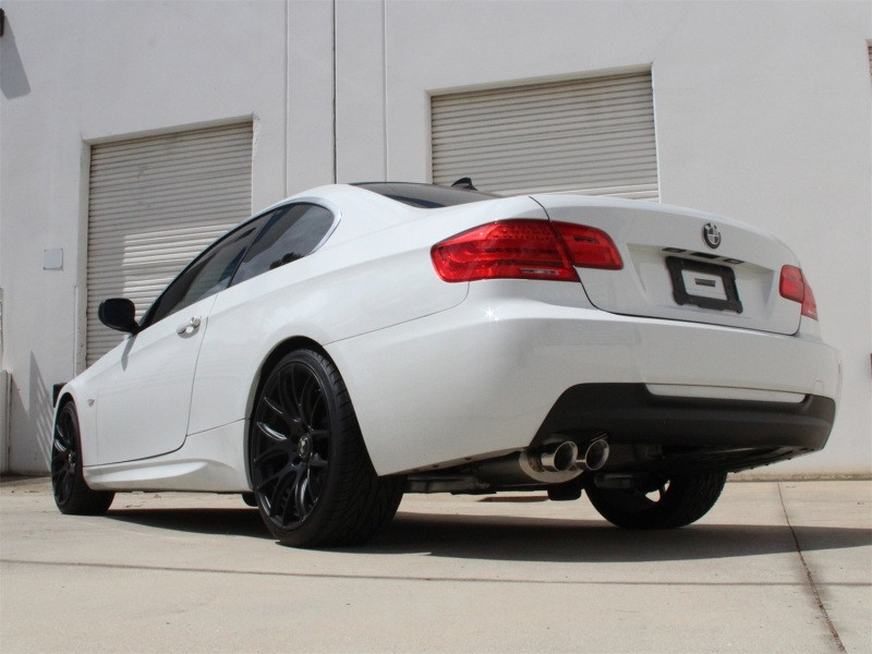 aFe MACHForce Exhaust Cat-Back SS-304 w/ Polished Tips 07-13 BMW 328i (E92/93) L6 3.0L Non-Turbo - 49-36313