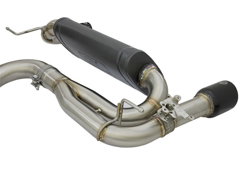 aFe MACH Force-Xp 3in 304 SS Cat-Back Exhaust w/ Black Tips 12-15 BMW 335i (F30) L6 3.0L (t) N55 - 49-36340-B