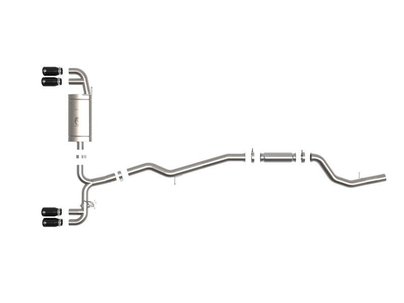 aFe MACHForce XP Cat-Back Exhaust BMW Z4 M40i (G29) 19-24 L6-3.0L (t) B58 - 49-36352-B