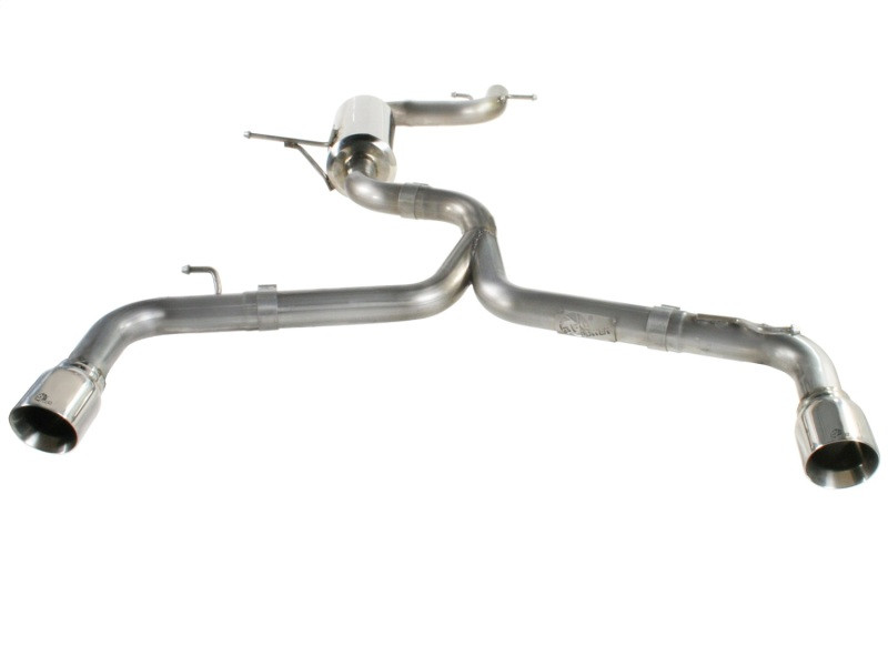 aFe MACHForce XP Exhaust 304SS Cat-Back w/ Polished Tips 12-13 VW Beetle L4 2.0L (t) - 49-36407