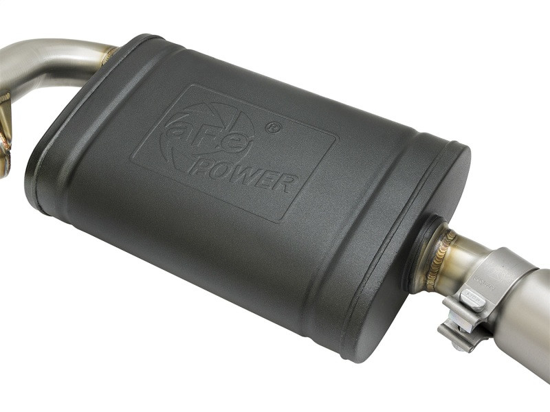 aFe MACHForce-Xp 2in 304 SS Cat-Back Exhaust w/Polished Tips 13-16 Porsche Boxster/Cayman 2.7L/3.4L - 49-36415-P