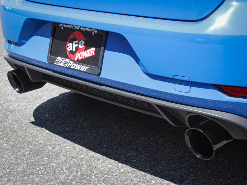 aFe MACHForce XP 3in-2.5in SS Exhaust Cat-Back 18-19 Volkswagen GTI (MK7.5) L4-2.0L (t) - Black - 49-36422-B