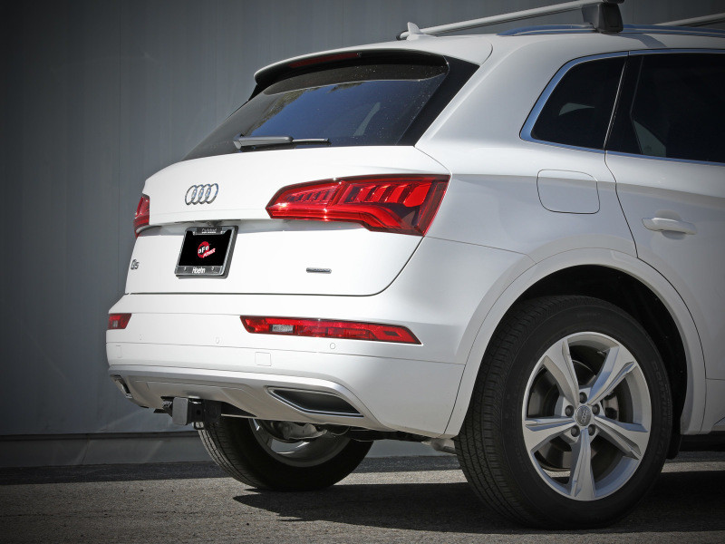 aFe MACH Force-Xp 17-21 Audi Q5 L4-2.0L (T) 3in to 2.5in Stainless Steel Cat-Back Exhaust System - 49-36447