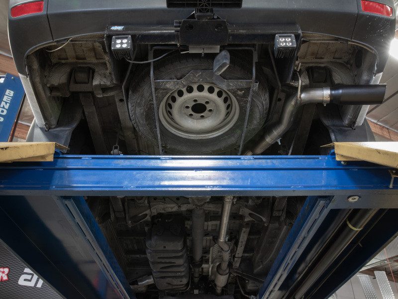 aFe Vulcan Series 3in 304SS DPF-Back Exhaust w/ Polished Tip 14-18 Mercedes-Benz Sprinter 2500 - 49-36502-P