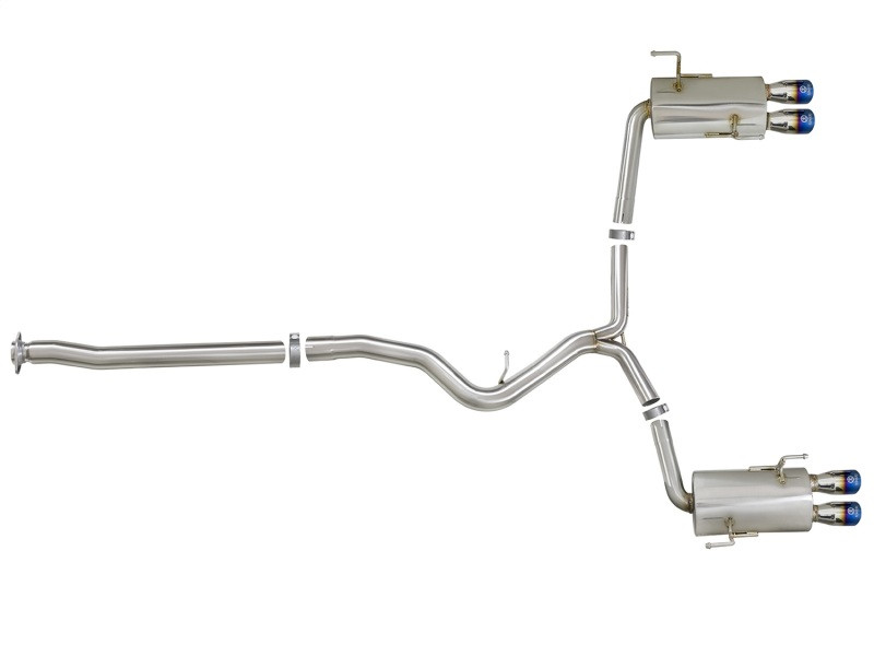 aFe Takeda 3in 304 SS Cat-Back Exhaust System 15-18 Subaru WRX/WRX STI H4-2.0/2.5L (t) - 49-36801-L
