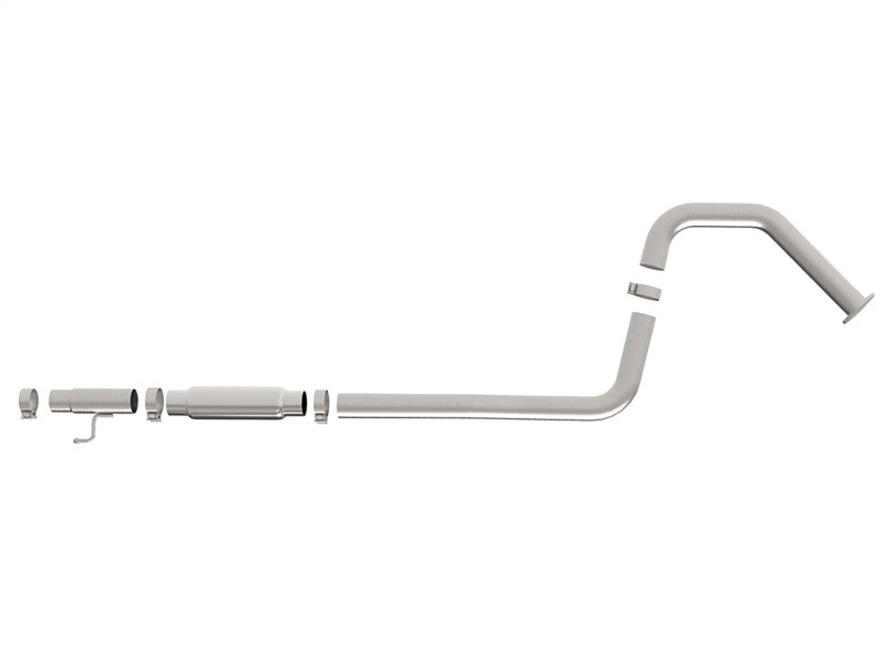 aFe Takeda 3in 304 Stainless Steel Mid-Pipe 17-18 Hyundai Elantra Sport I4 1.6L (t) - 49-37001