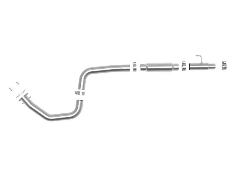 aFe Takeda 3in 304 SS Mid-Pipe Exhaust 19-20 Hyundai Veloster I4-1.6L(t) - 49-37013