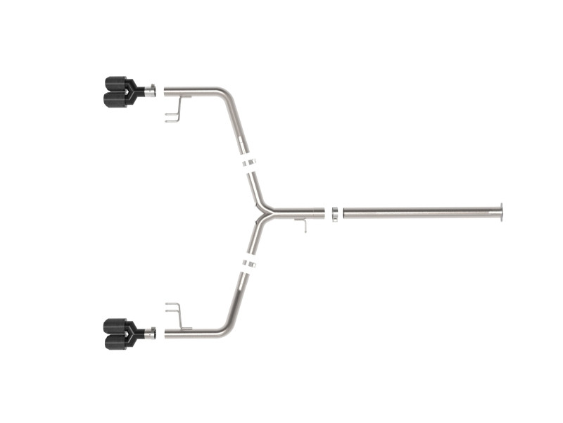 aFe Takeda 21-24 Kia K5 GT L4-2.5L (t) SS Axle-Back Exhaust System w/ Carbon Fiber Tips - 49-37043-C