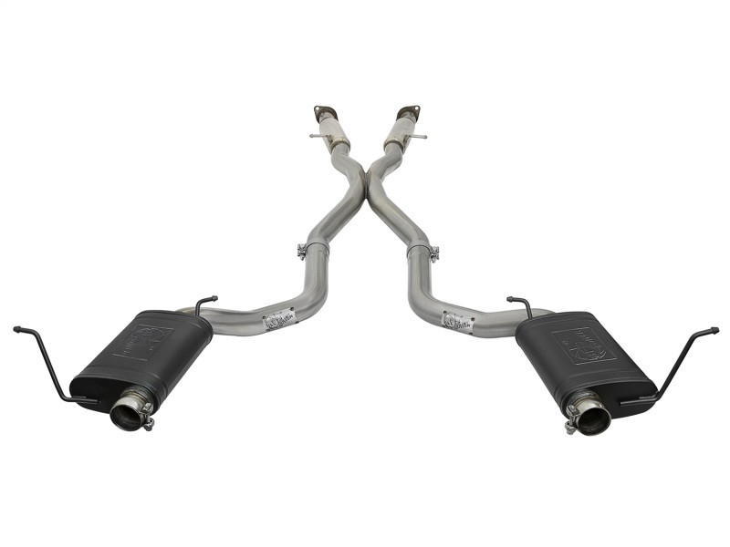 aFe MACHForce XP 12-17 Jeep Grand Cherokee WK2 SRT8 V8-6.4L 304SS Cat-Back Exhaust System - 49-38059