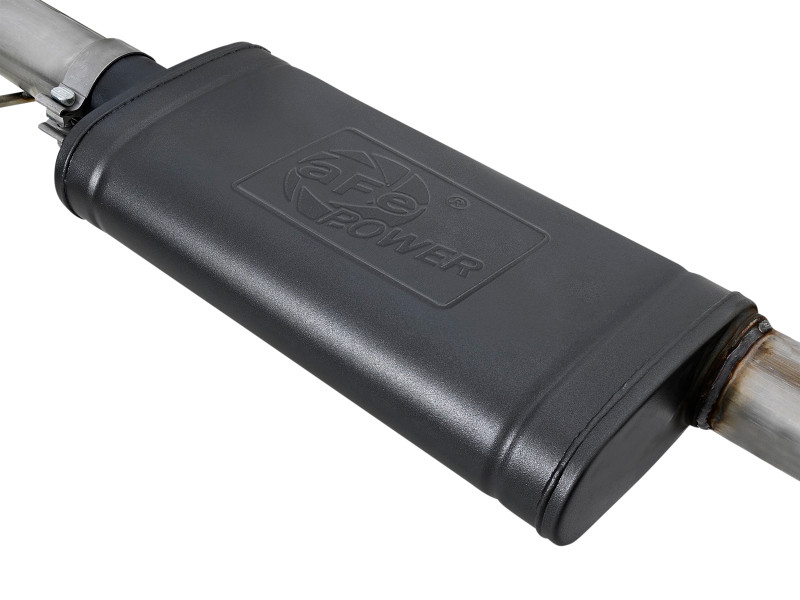 aFe Large Bore HD 3in 304 SS Cat-Back Exhaust w/ Black Tips 14-19 Jeep Grand Cherokee (WK2) V6-3.6L - 49-38078-B