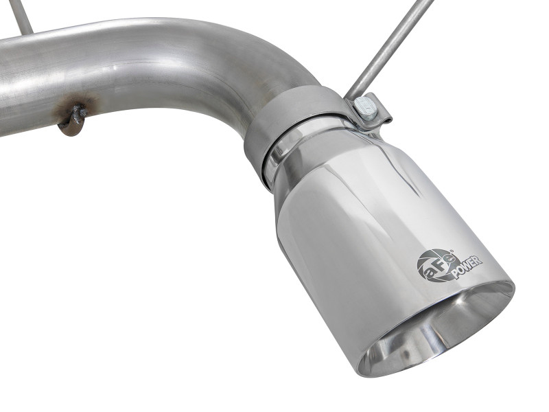 aFe Large Bore HD 3in 304 SS Cat-Back Exhaust w/ Polished Tips 14-19 Jeep Grand Cherokee V6-3.6L - 49-38078-P