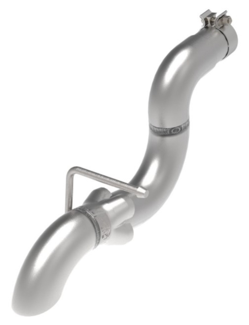 aFe 20-21 Jeep Wrangler (JL) Large Bore-HD 3 IN 304 Stainless Steel DPF-Back Hi-Tuck Exhaust System - 49-38091