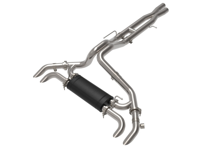 aFe 21-22 Jeep Wrangler JL Vulcan Series Stainless Steel Cat-Back Exhaust System - 49-38101