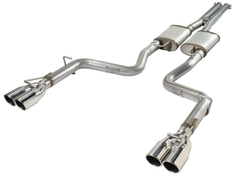 aFe MACHForce XP Exhausts Cat-Back SS-409 EXH CB Dodge Challenger 09 V8-5.7L - 49-42017