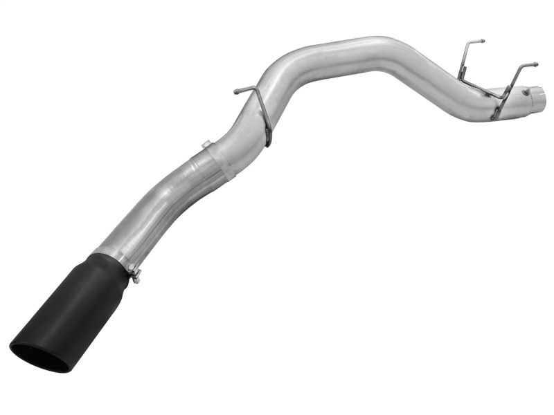 aFe MACHForce XP 5in DPF-Back SS Exhaust Dodge RAM 13-14 6.7L (td) Mega Cab w/ Black Tip - 49-42039-B