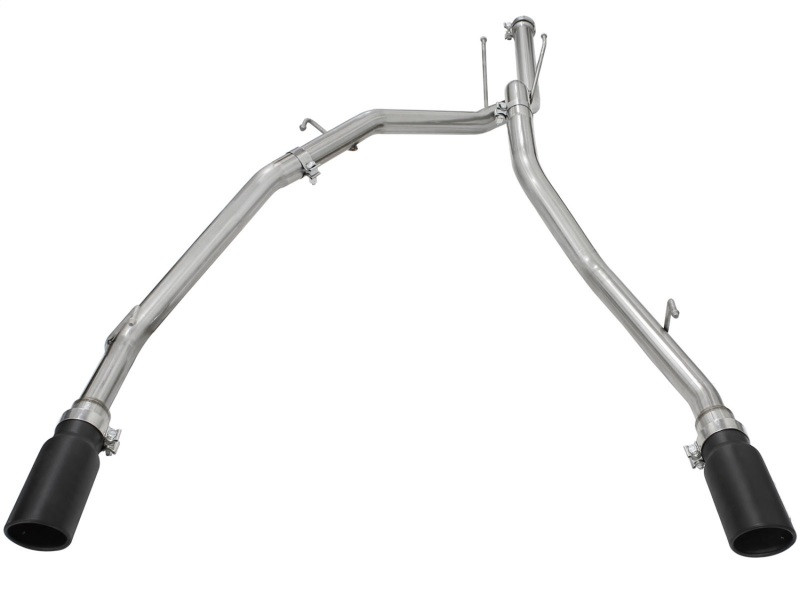 aFe MACHForce XP DPF-Back Exhaust 2.5in SS with Black Tips 2014 Dodge Ram 1500 V6 3.0L EcoDiesel - 49-42041-B
