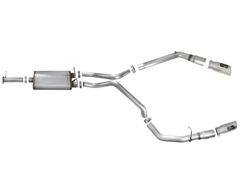 aFe MACH Force-Xp 3in 409 SS Cat-Back Exhaust 2019 RAM 1500 V8-5.7L w/ Polished Tip - 49-42059-P