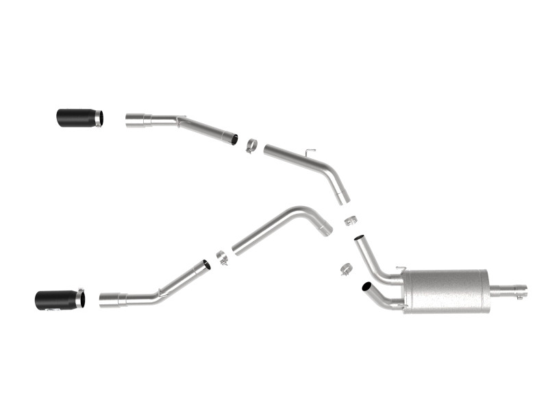 aFe Apollo GT 3in 409SS Cat-Back Exhaust System w/Black Tip 09-18 Dodge/Ram 1500 V8-5.7L - 49-42074-B