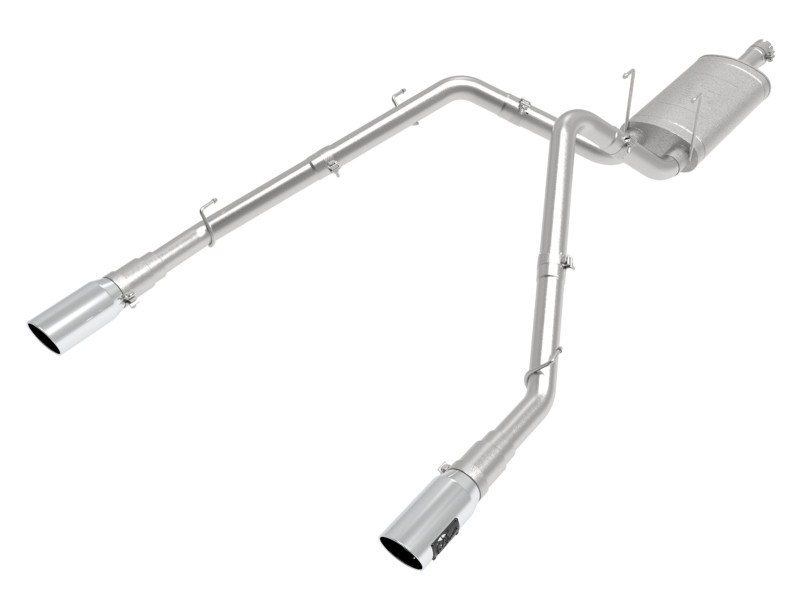 aFe Apollo GT Series 3 in 409 Stainless Steel Cat-Back Exhaust System w/ Polish Tip V8-5.7L HEMI - 49-42074-P