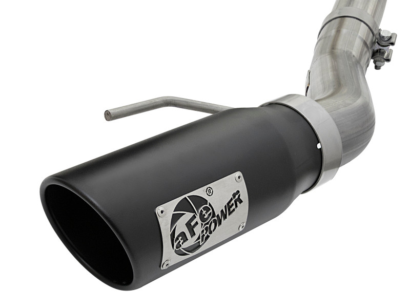 aFe MACHForce XP 3in 409-SS Exhaust Cat-Back 2017 Ford F-150 Raptor V6-3.5L (tt) w/ Black Tip - 49-43045-B