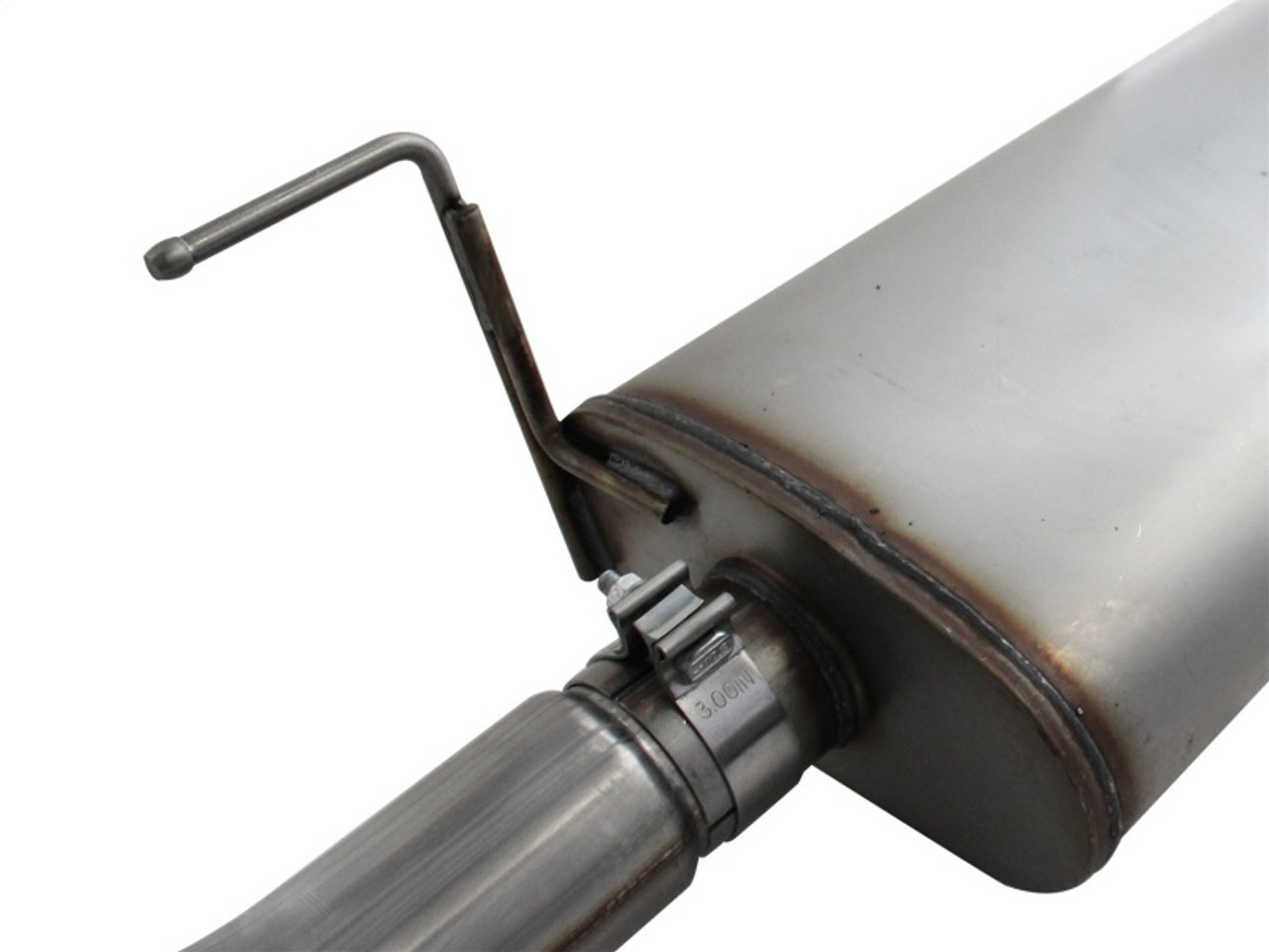 aFe MACHForce XP SS Exhaust 3in Cat-Back w/4.5in Polished Tip 11-14 Ford F150 Ecoboost V6 3.5Ltt - 49-43067-P