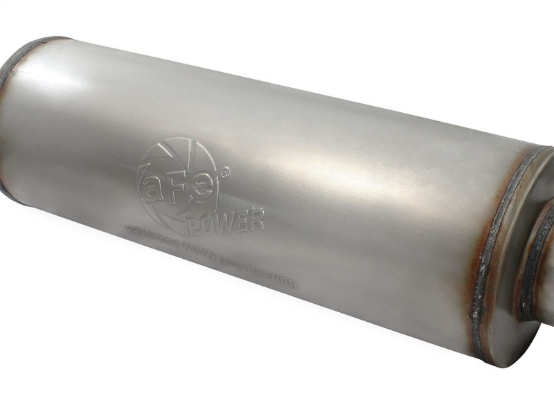 aFe MACHForce XP SS Exhaust 4in Cat-Back w/ Polish Tip 2015 Ford F-150 EcoBoost V6 2.7/3.5Ltt - 49-43069-P