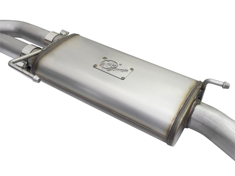 aFe Rebel Exhausts Cat-Back SS Ford F-150 04-08 V8 4.6/5.4L w/ Polished Tips - 49-43079-P