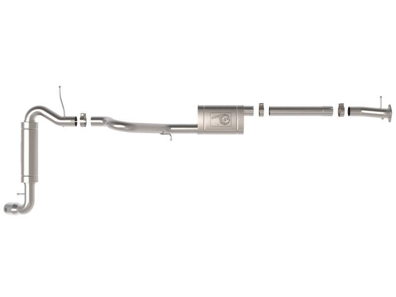 aFe Apollo GT 3in 409 SS Cat-Back Exhaust 2021 Ford Bronco L4-2.3L (t)/V6-2.7L (tt) w/ Polished Tips - 49-43136-P