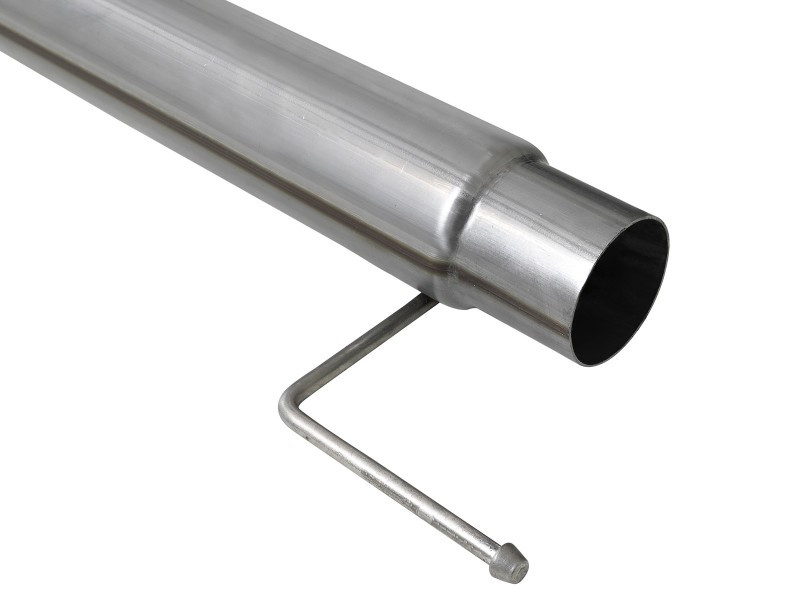 aFe 2021 Ford F-150 V6-3.0L (td) Large Bore 409 SS DPF-Back Exhaust System w/ Polished Tip - 49-43143-P