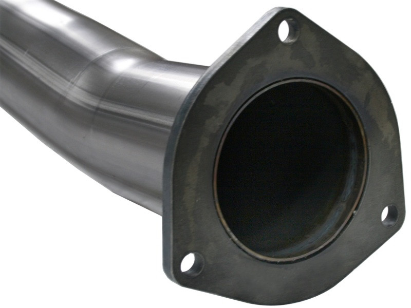 aFe MACHForce XP 4in DPF-Back SS Exhaust 5/07-10 GM Diesel Trucks V8-6.6L (td) LMM - 49-44004