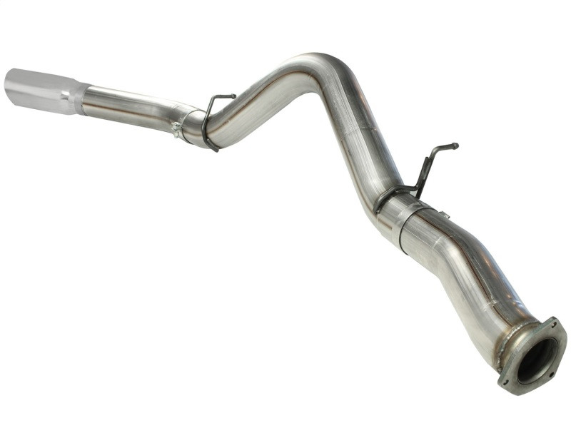 aFe MACHForce XP Exhaust 5in DPF-Polished, GM Diesel Trucks 07.5-10 V8-6.6L 9(td) LMM - 49-44040-P