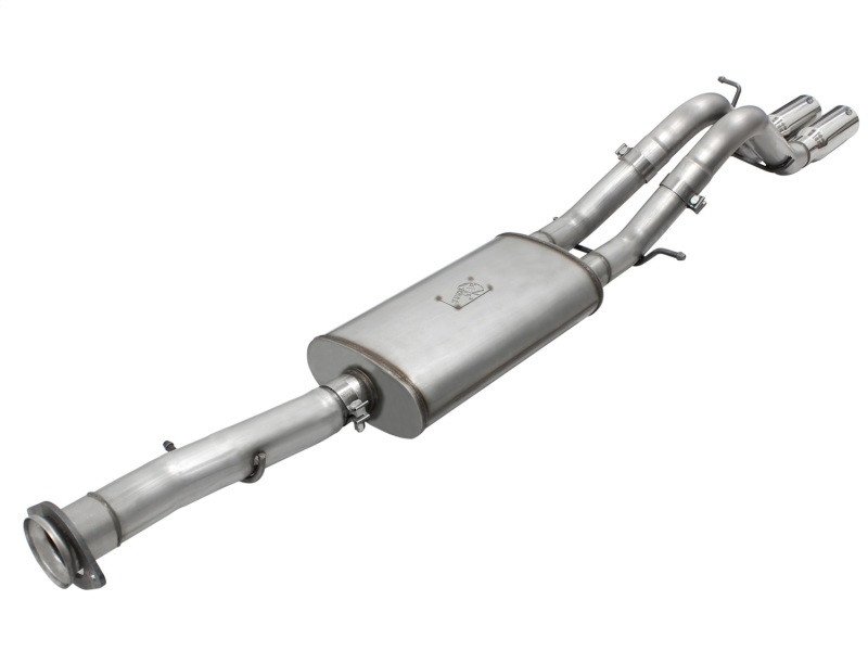 aFe Power MACHForce XP Exhaust System Cat-Back 409 Stainless Steel 07-08 Hummer H2 V8 6.0L/6.2L - 49-44049
