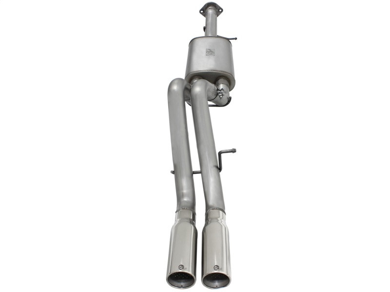 aFe Power MACHForce XP Exhaust System Cat-Back 409 Stainless Steel 07-08 Hummer H2 V8 6.0L/6.2L - 49-44049
