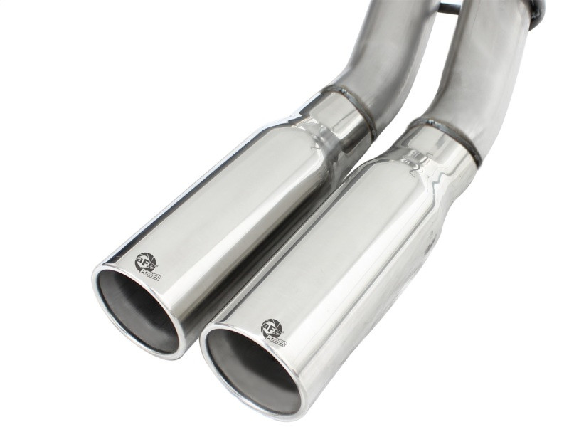 aFe Power MACHForce XP Exhaust System Cat-Back 409 Stainless Steel 07-08 Hummer H2 V8 6.0L/6.2L - 49-44049