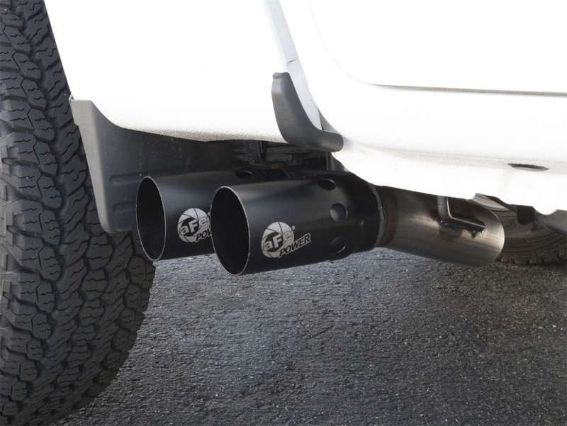 aFe Rebel Series DPF-Back 3in Side Exit SS Exhaust w/ IC Black Tip 2016 GM Colorado/Canyon 2.8L (td) - 49-44065-B