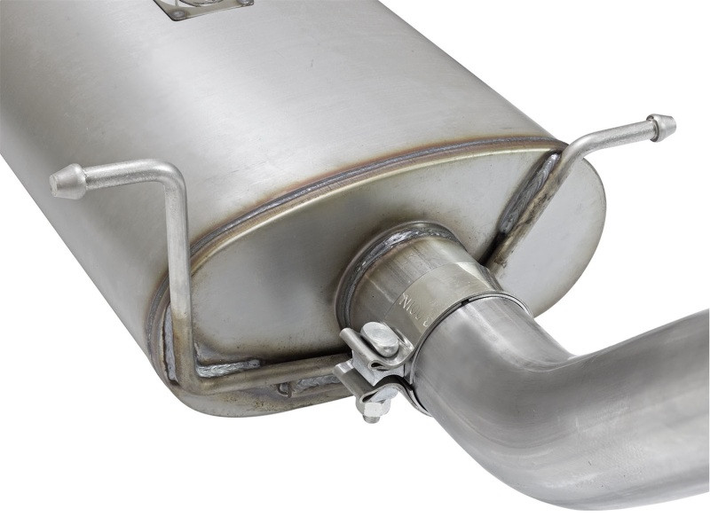 aFe MACHForce XP Exhausts Cat-Back Polished Tips 09-17 GM Silverado 1500 4.3/5.3L RegCab SB/LB - 49-44072-P