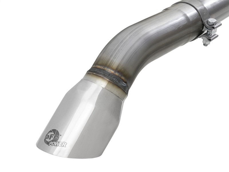 aFe MACH Force-Xp Hi-Tuck 3in. 409 SS C/B Exhaust 15-18 GM Colorado L4-2.5L/V6-3.6L - Polished Tip - 49-44099-P