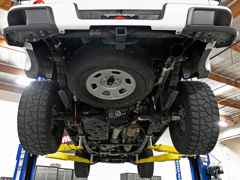 aFe MACH Force-XP 3in 409 SS Cat-Back Exhaust w/ Black Tip 16-18 GM Colorado/Canyon I4-2.8L (td) LWN - 49-44100-B