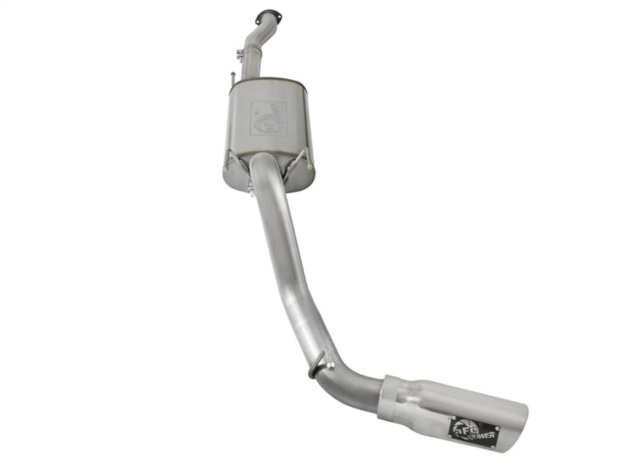 aFe MACHForce XP Cat-Back SS Exhaust w/ Polished Tips 16 Toyota Tacoma V6-3.5L - 49-46026-P