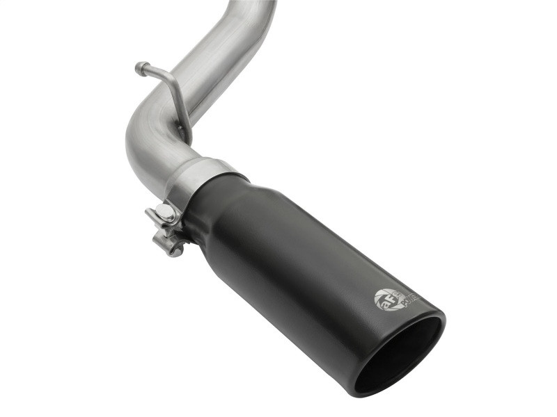 aFe MACHForce XP Cat Back SS Exhausts  Black Tips 05-12 Toyota Tacoma L4-2.7L - 49-46031-B