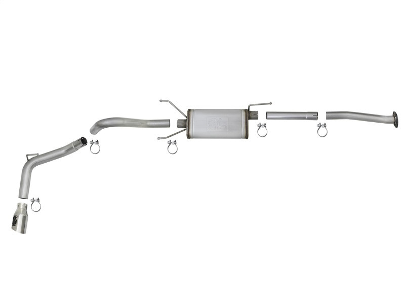 aFe MACH Force-Xp 2-1/2in 304 SS Cat-Back Exhaust w/ Polished Tips 2016+ Toyota Tacoma 2.7L/3.5L - 49-46042-P