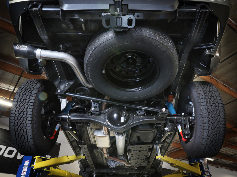 aFe 2024 Toyota Tacoma L4 2.4L Apollo Series 2.5-3in 409 SS Steel Cat-Back Exhaust w/Black Tips - 49-46071-B