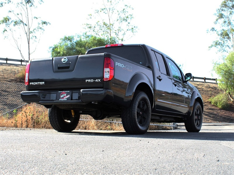 aFe MACHForce XP High Tuck Exhausts Cat-Back SS-409 CB Nissan Frontier 05-15 V6-4.0L - 49-46104