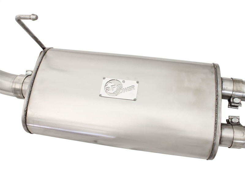 aFe MACHForce XP Exhaust Cat-Back 2.5/3in SS-409 w/ Polished Tip 05-15 Nissan Xterra V6 4.0L - 49-46110-P